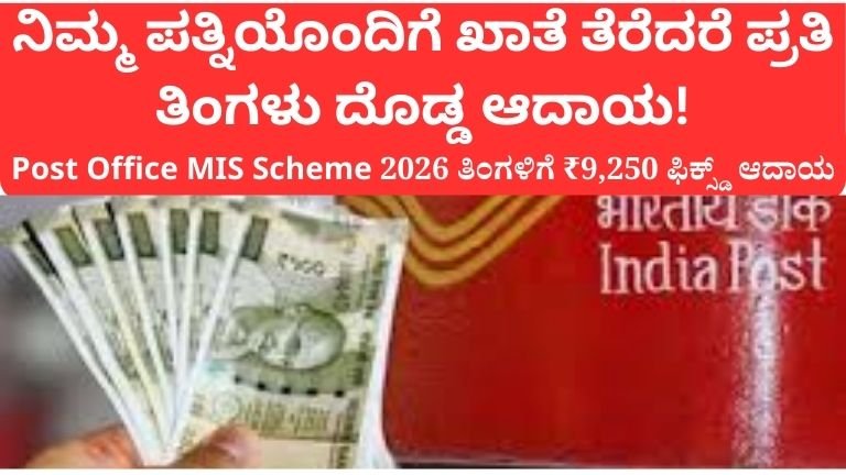 Post Office MIS Scheme