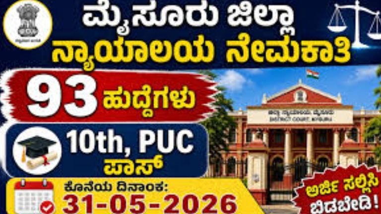 Mysuru-Court-Recruitment-2026